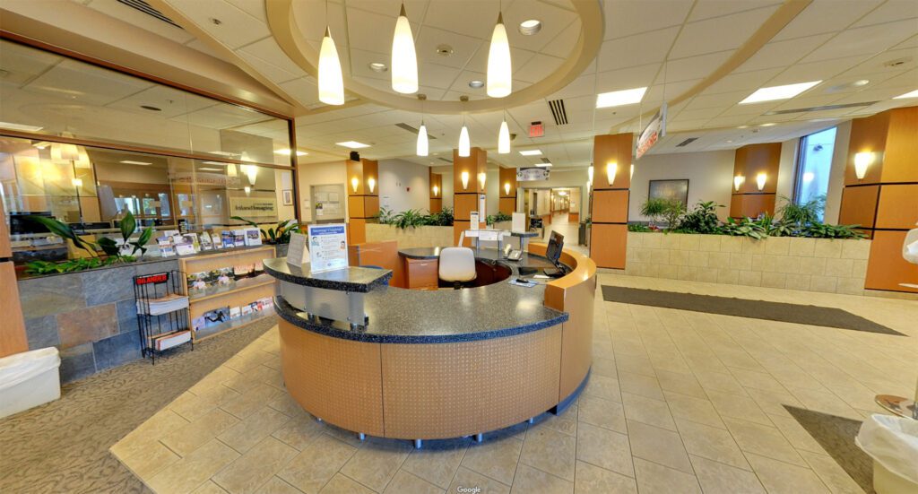 Holy Family Hospital Entrance